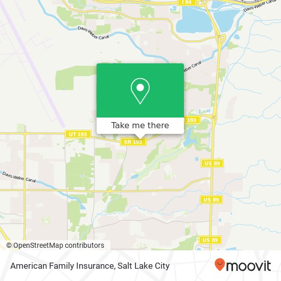 Mapa de American Family Insurance