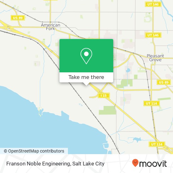 Franson Noble Engineering map