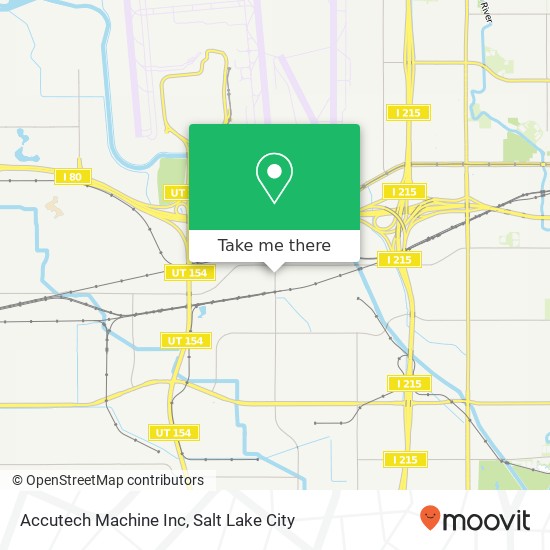 Accutech Machine Inc map