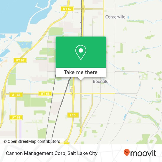 Cannon Management Corp map