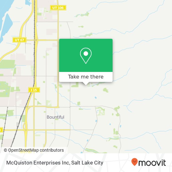 Mapa de McQuiston Enterprises Inc