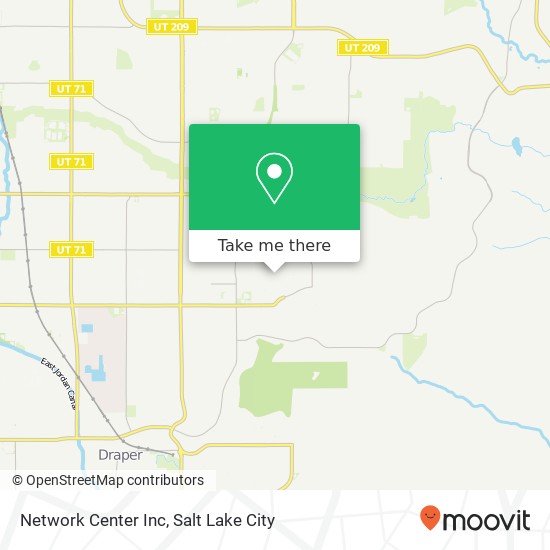 Network Center Inc map