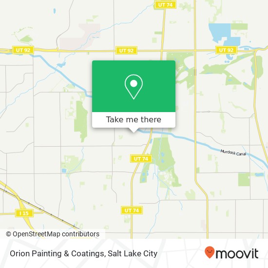 Mapa de Orion Painting & Coatings