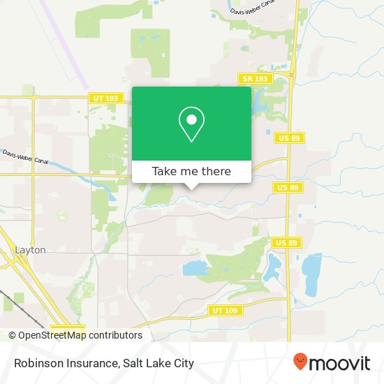 Robinson Insurance map