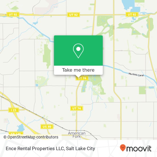 Ence Rental Properties LLC map