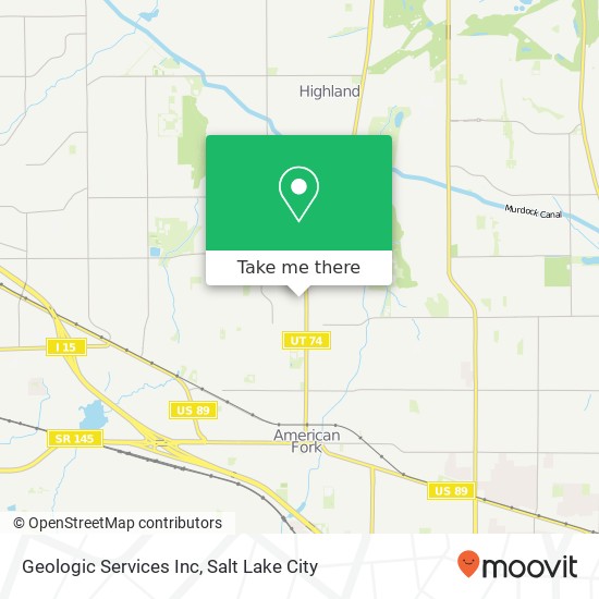 Geologic Services Inc map