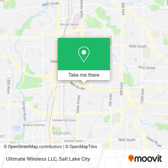 Mapa de Ultimate Wireless LLC