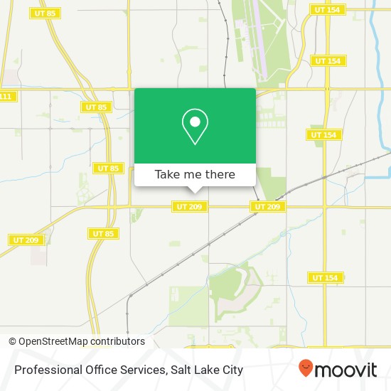 Mapa de Professional Office Services