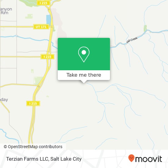 Mapa de Terzian Farms LLC