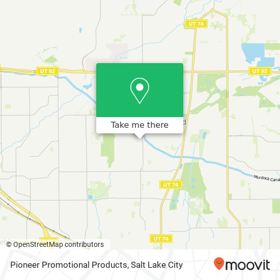 Pioneer Promotional Products map