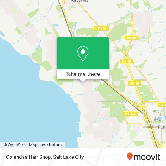 Colendas Hair Shop map