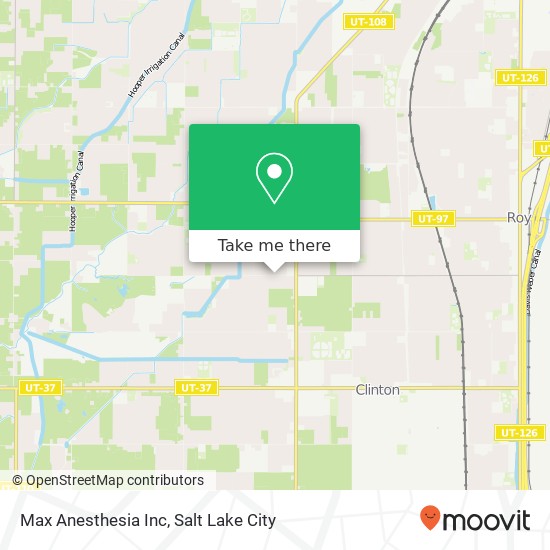 Max Anesthesia Inc map