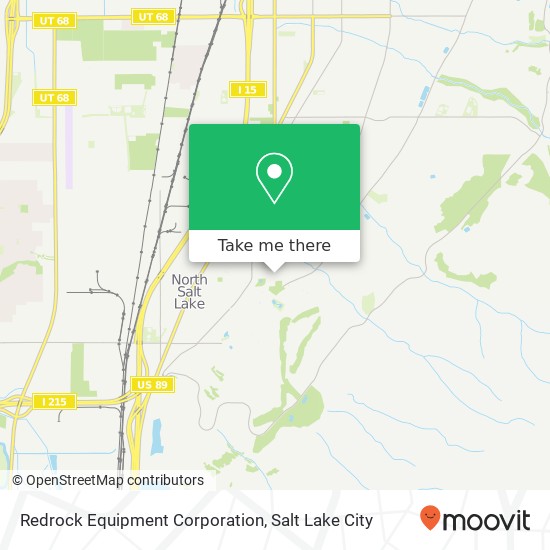 Redrock Equipment Corporation map