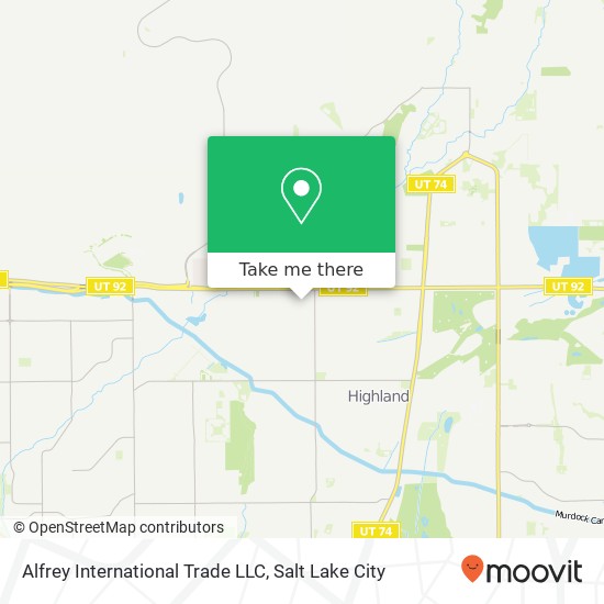 Alfrey International Trade LLC map