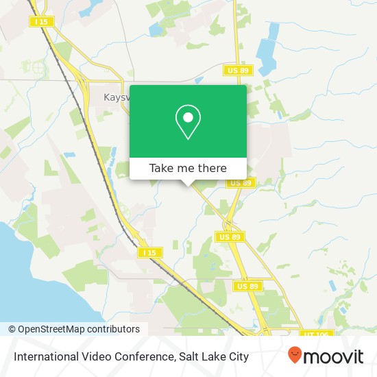 International Video Conference map