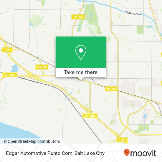 Edgar Automotive Punto Com map
