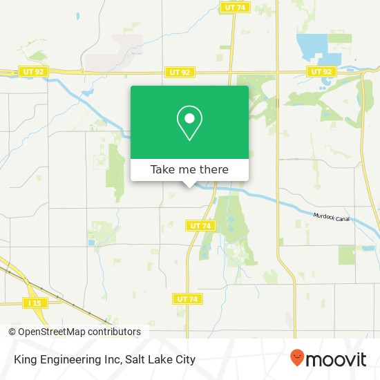 Mapa de King Engineering Inc