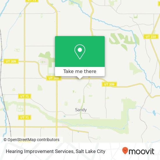 Mapa de Hearing Improvement Services