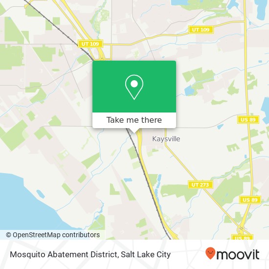 Mosquito Abatement District map