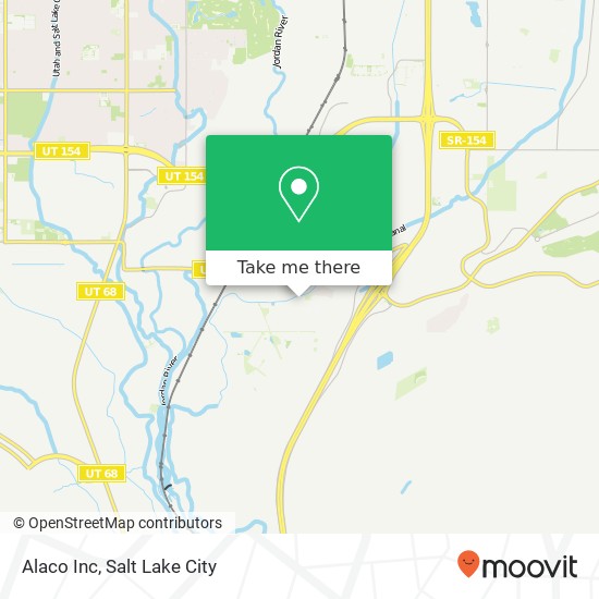 Alaco Inc map