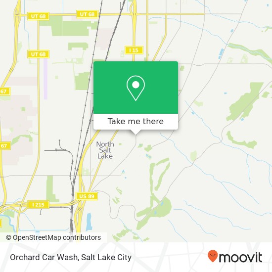 Orchard Car Wash map