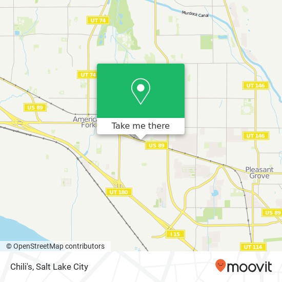 Chili's map