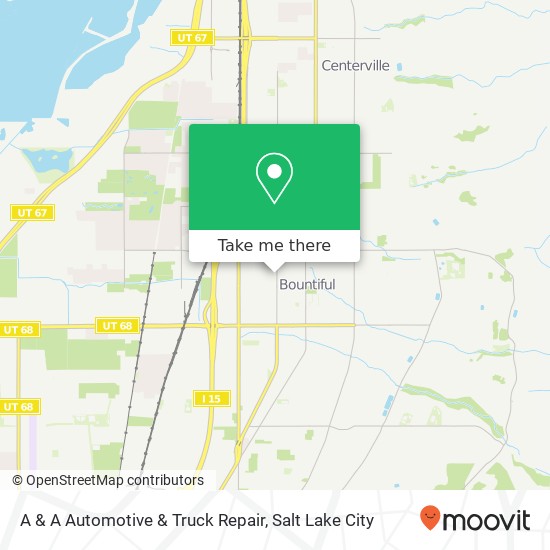 Mapa de A & A Automotive & Truck Repair
