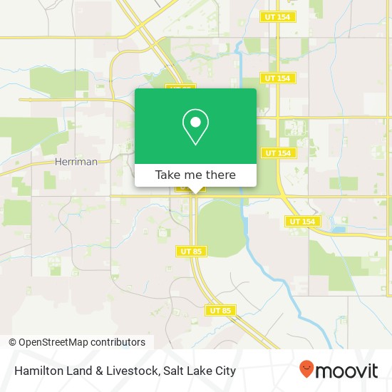Hamilton Land & Livestock map