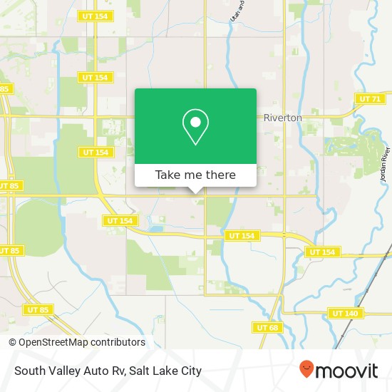 South Valley Auto Rv map