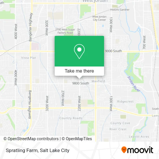 Spratling Farm map