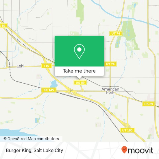 Burger King map