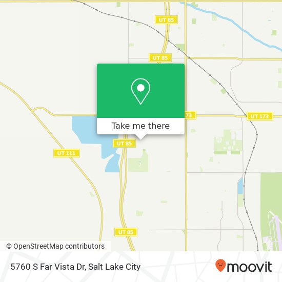 5760 S Far Vista Dr map