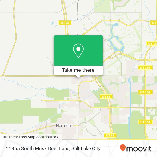 Mapa de 11865 South Musk Deer Lane