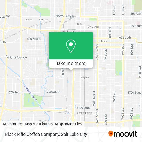 Mapa de Black Rifle Coffee Company