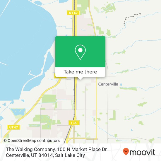 The Walking Company, 100 N Market Place Dr Centerville, UT 84014 map