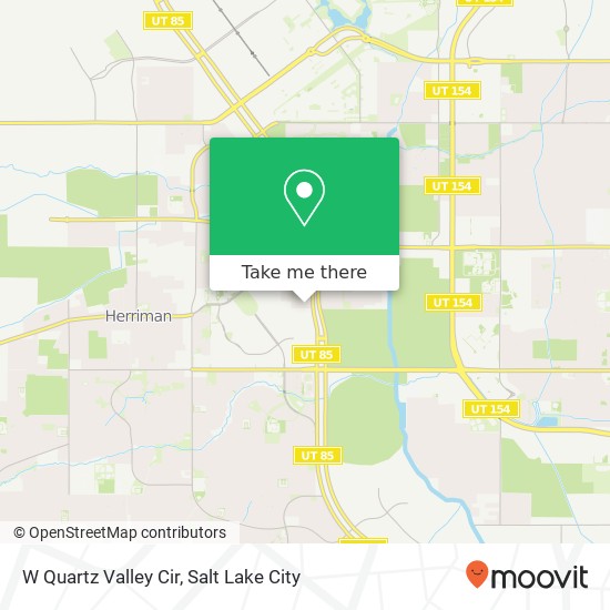 Mapa de W Quartz Valley Cir