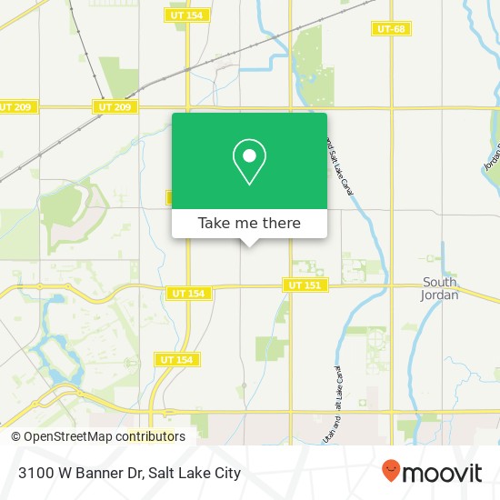 3100 W Banner Dr map