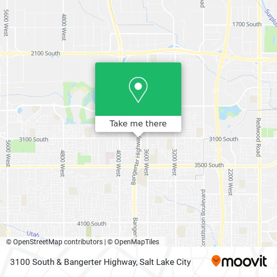 Mapa de 3100 South & Bangerter Highway