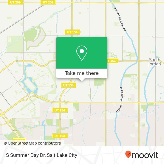 S Summer Day Dr map