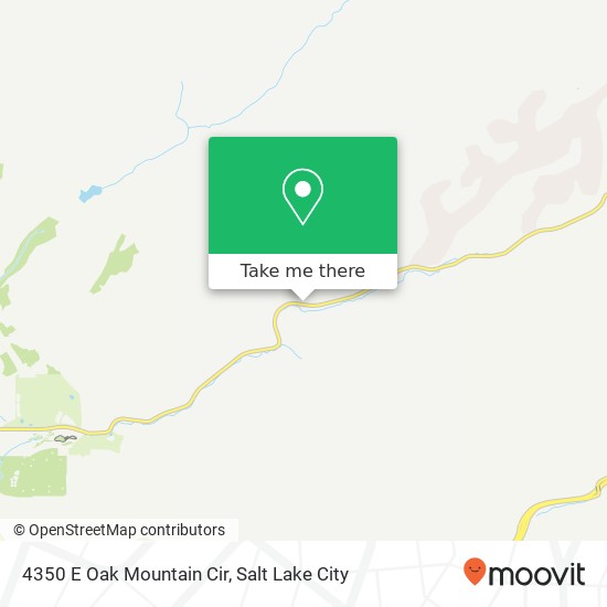 4350 E Oak Mountain Cir map