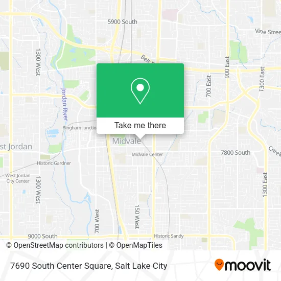 7690 South Center Square map