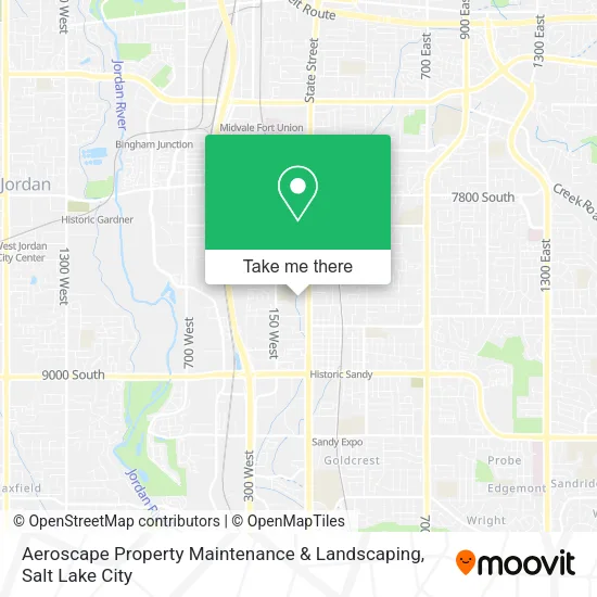 Aeroscape Property Maintenance & Landscaping map