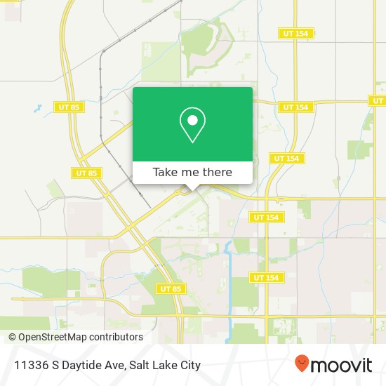 11336 S Daytide Ave map