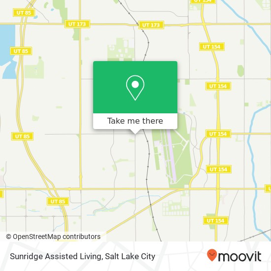 Sunridge Assisted Living map