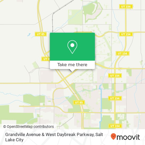 Grandville Avenue & West Daybreak Parkway map