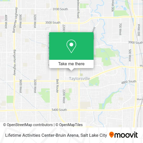 Lifetime Activities Center-Bruin Arena map