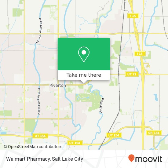 Mapa de Walmart Pharmacy