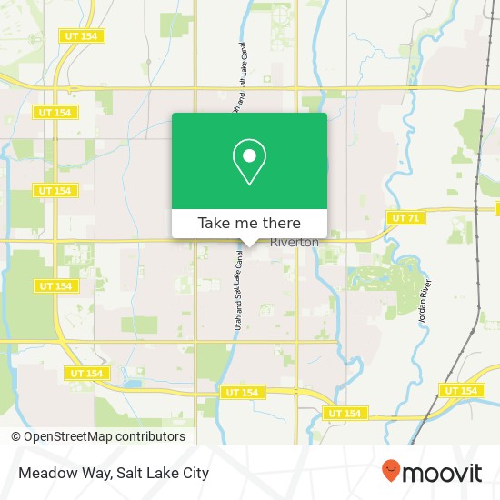 Meadow Way map