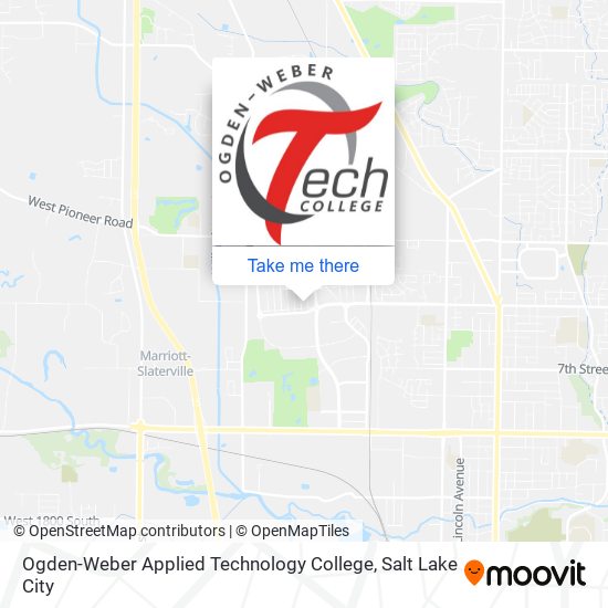 Mapa de Ogden-Weber Applied Technology College