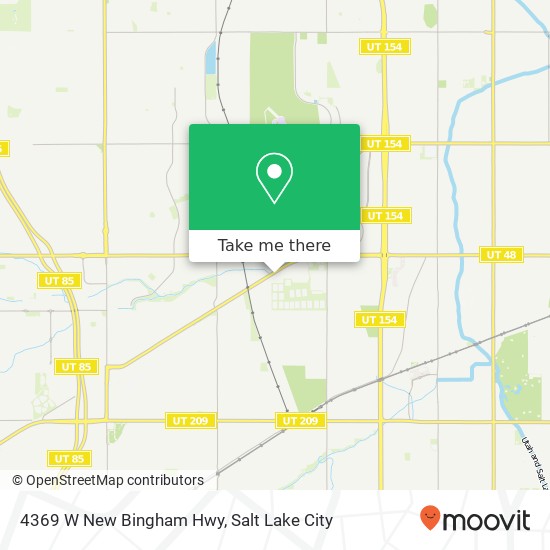Mapa de 4369 W New Bingham Hwy